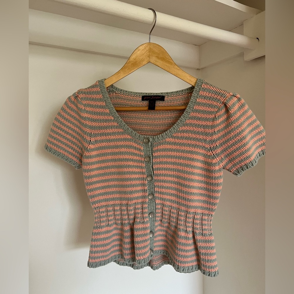 VINTAGE BETSEY JOHNSON KNIT TOP
